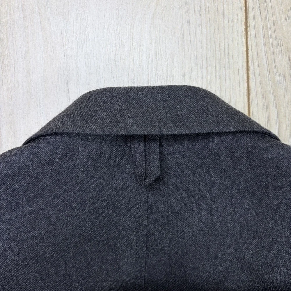 Thom Browne Brooks Brothers Half-Lined Italian Flannel Wool Blazer Mens Size 36S